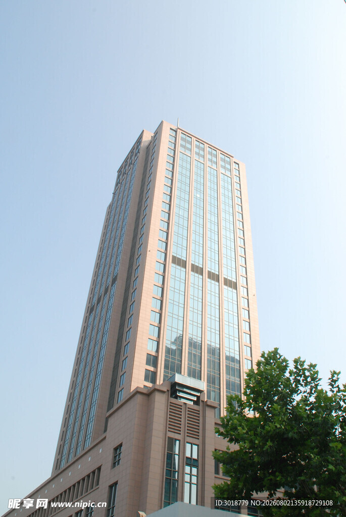 现代高楼大厦外观