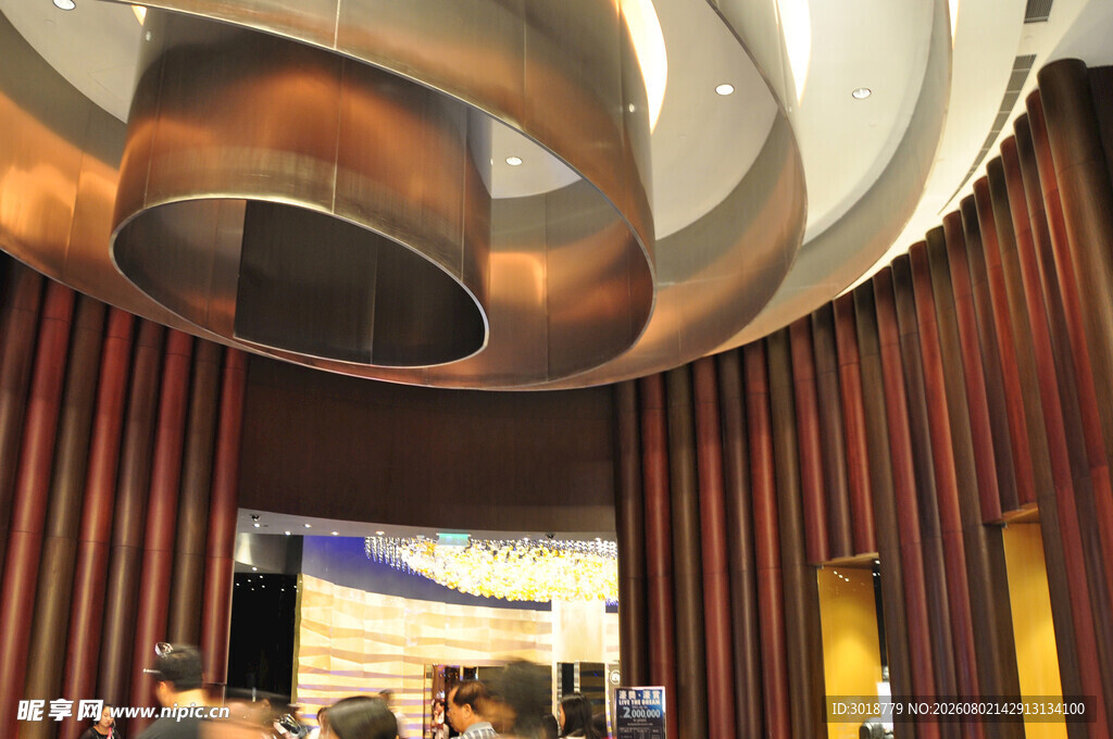 现代风格室内独特吊顶设计