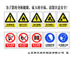 常见安全警示标识集合英文