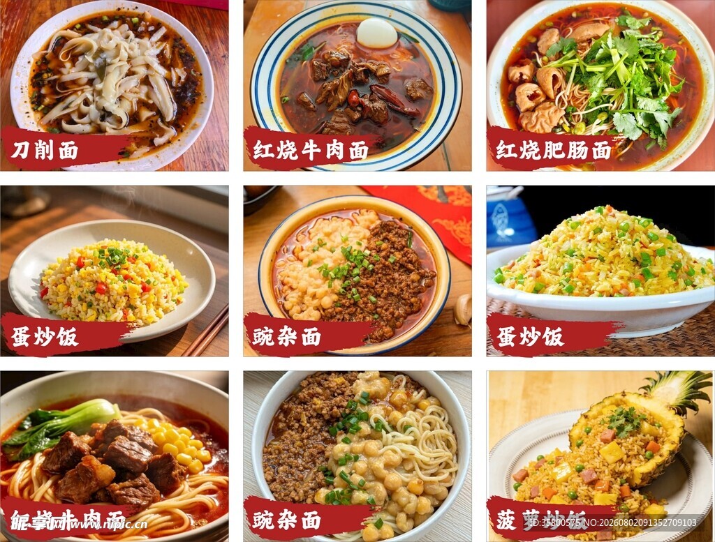 多样美味面食大赏