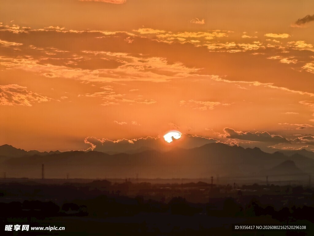 夕阳西下