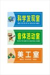 学校科室牌