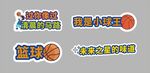 手举牌 篮球