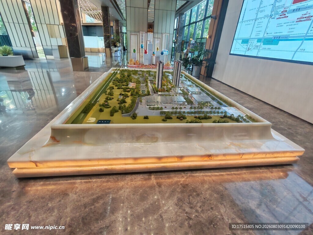 室内精致景观模型展示