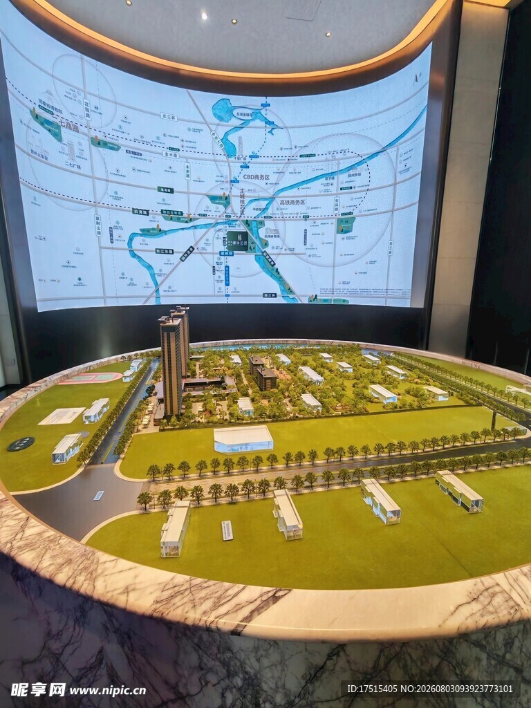城市规划模型展示