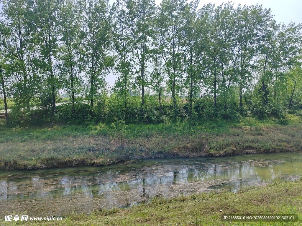小河边