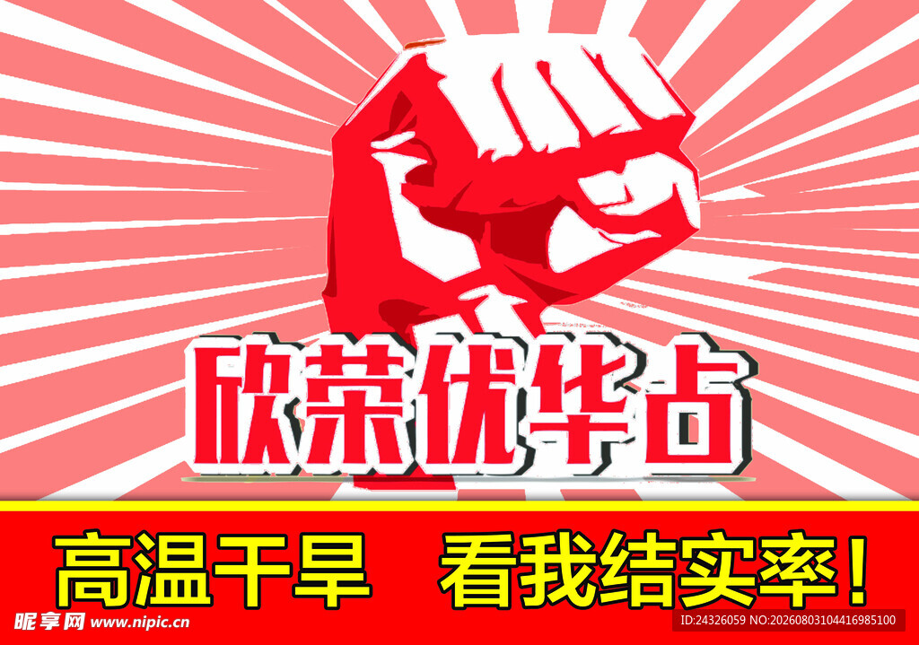 插牌拳头示范牌