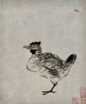 水墨禽鸟图
