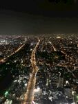 城市璀璨夜景俯瞰图
