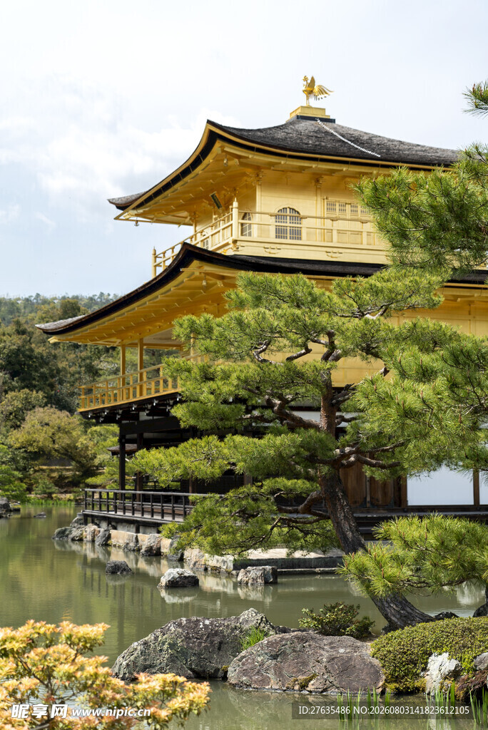 日本金阁寺美景