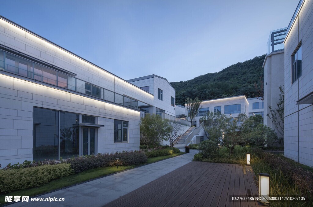 现代简约风格庭院建筑