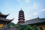 古寺宝塔风景