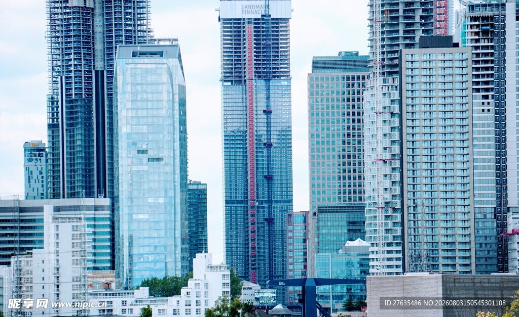 现代都市高楼景观