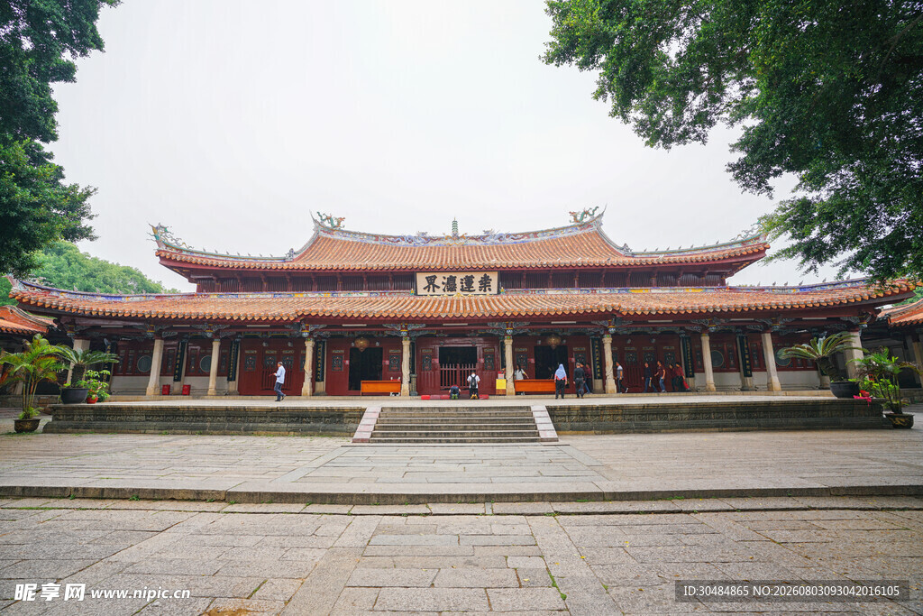 泉州地标开元寺
