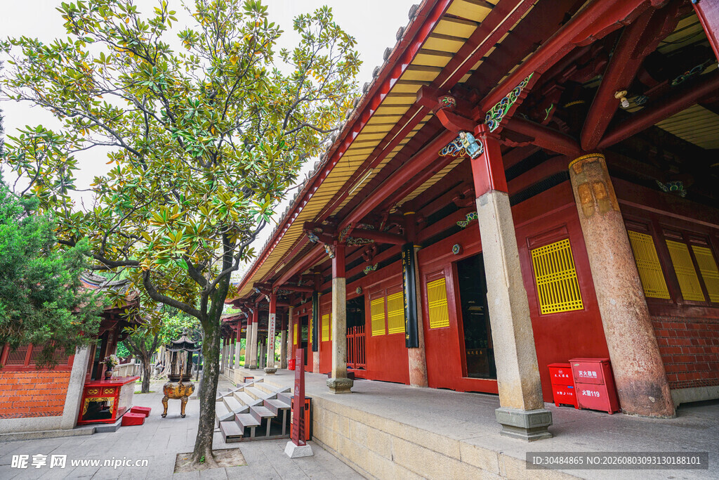 泉州地标开元寺