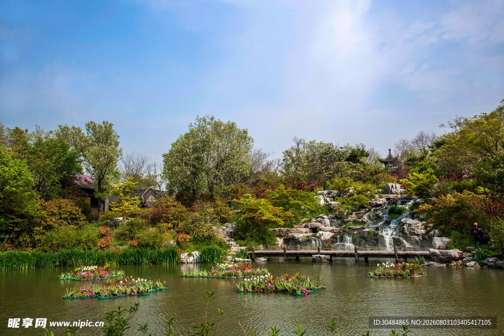 扬州瘦西湖上花园