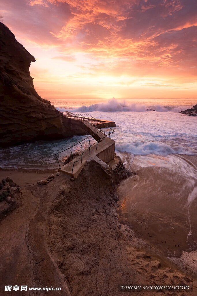 海边日落美景