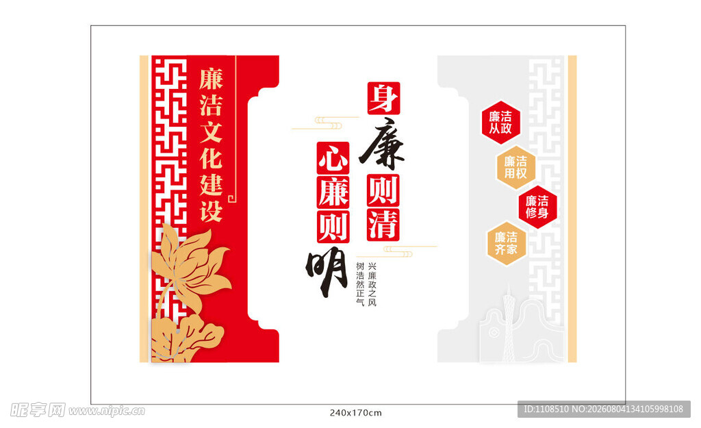 廉洁文化墙