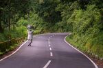 林间公路风景
