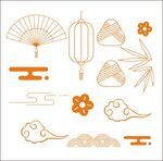 中式传统元素图案