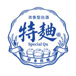 特曲浓香型白酒标志
