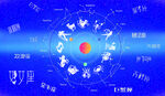 星座元素环绕的梦幻星图