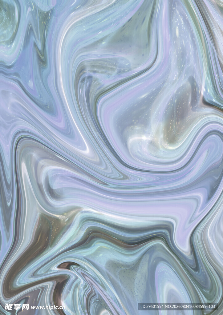 梦幻流体纹理图案