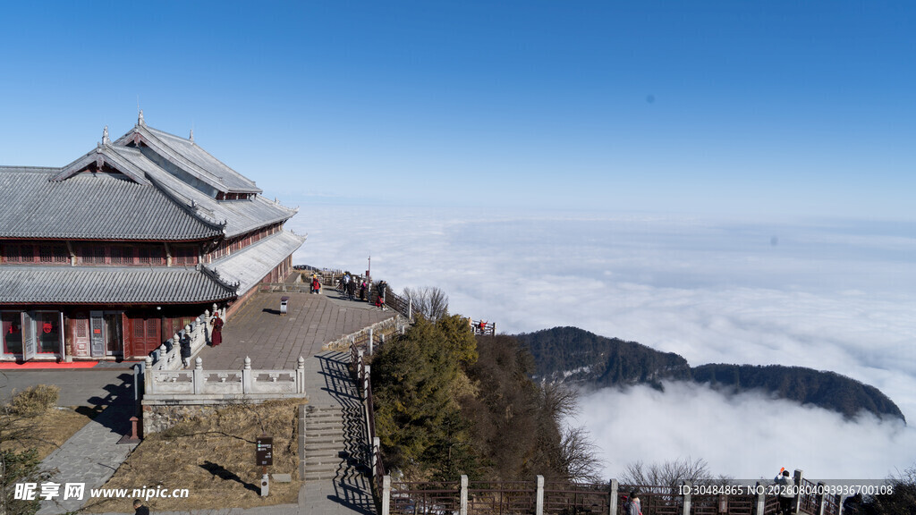 峨眉山风景