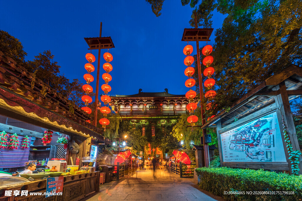杭州宋城夜景
