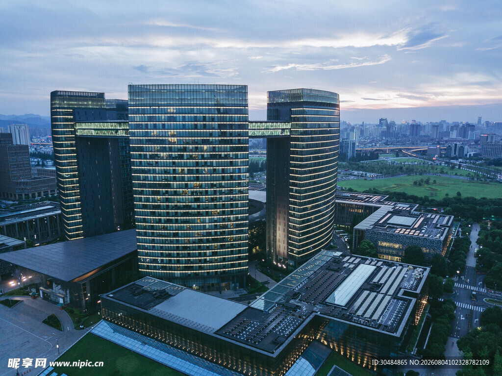 杭州市民中心建筑