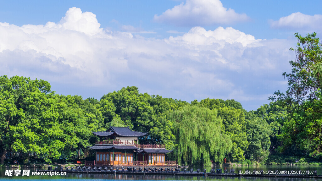 杭州西湖景色
