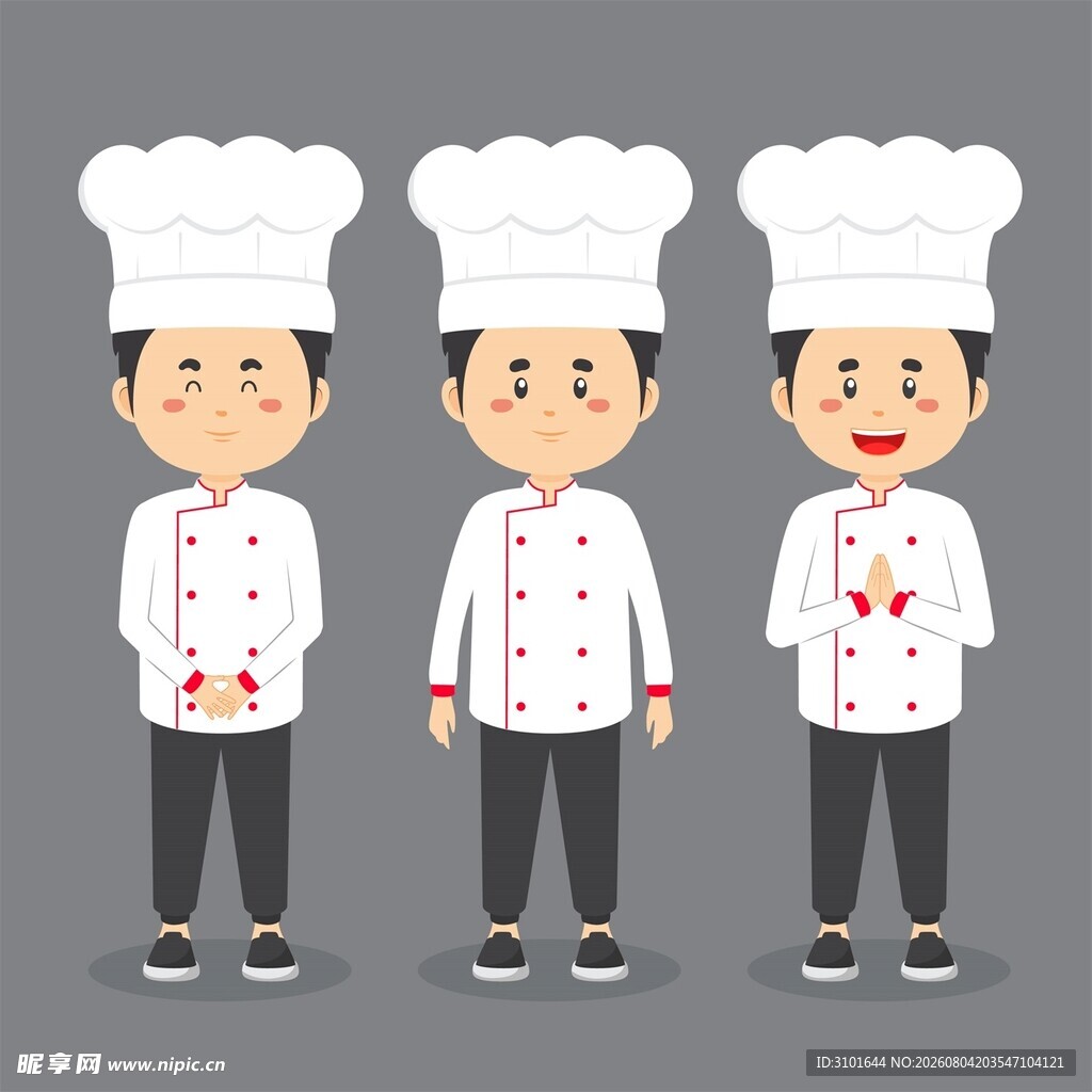 厨师卡通