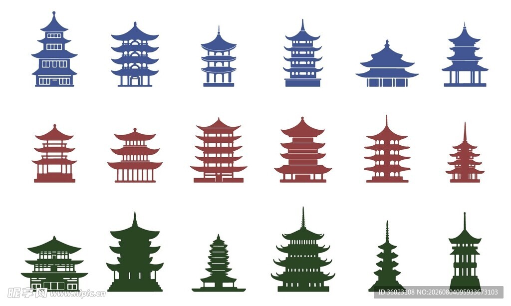 古风塔楼合集
