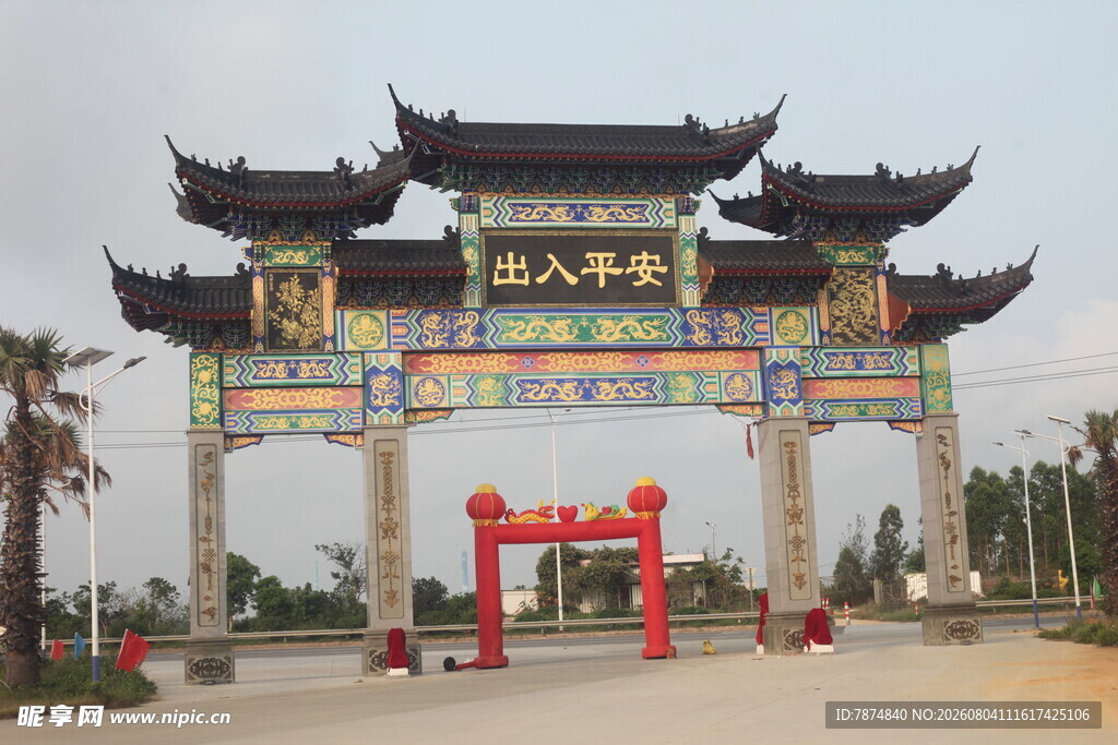 中式牌坊 尽显传统建筑之美
