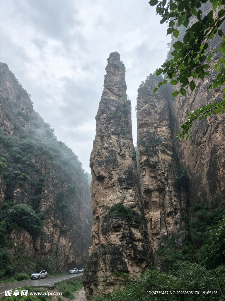 飞狐峪一线天