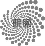 螺旋圆点图案设计