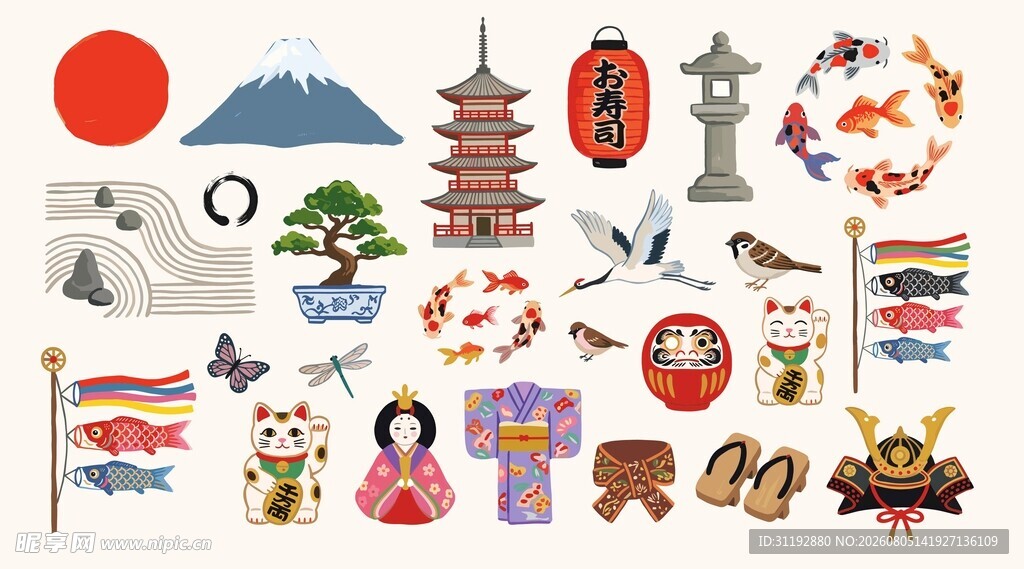 和风元素素材