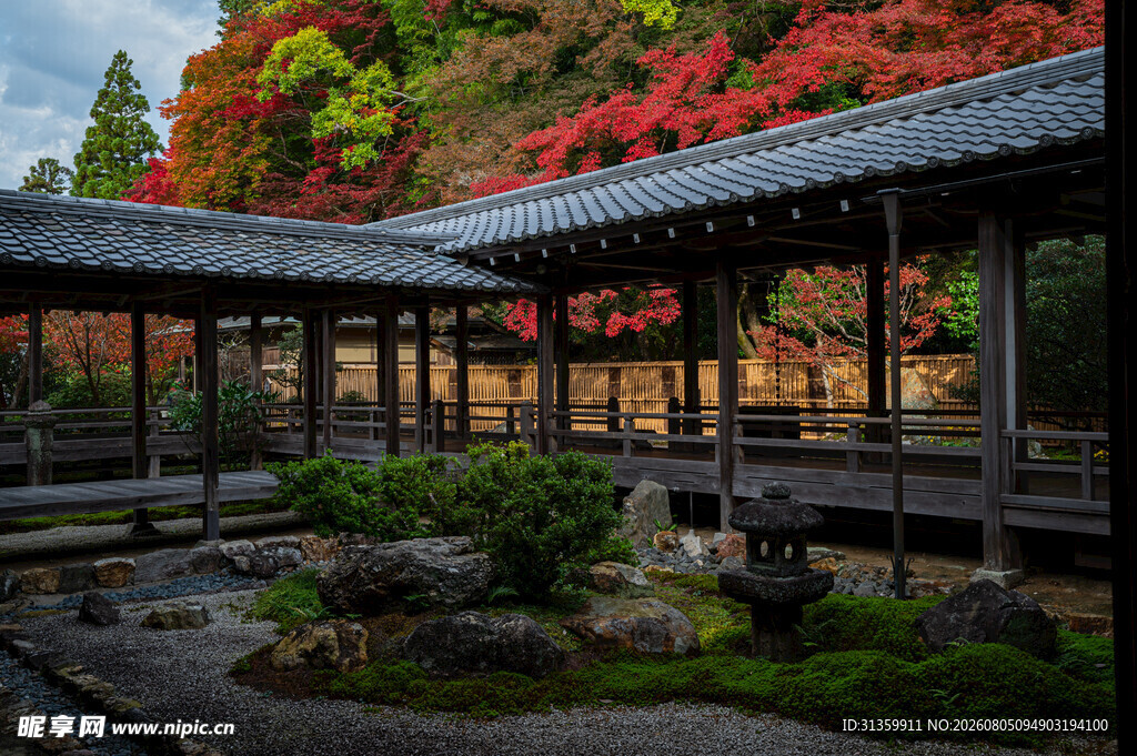 日式庭院美景