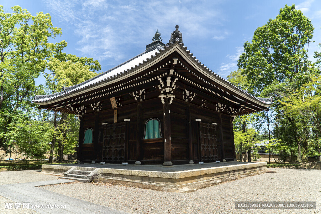 日式传统建筑古朴雅致