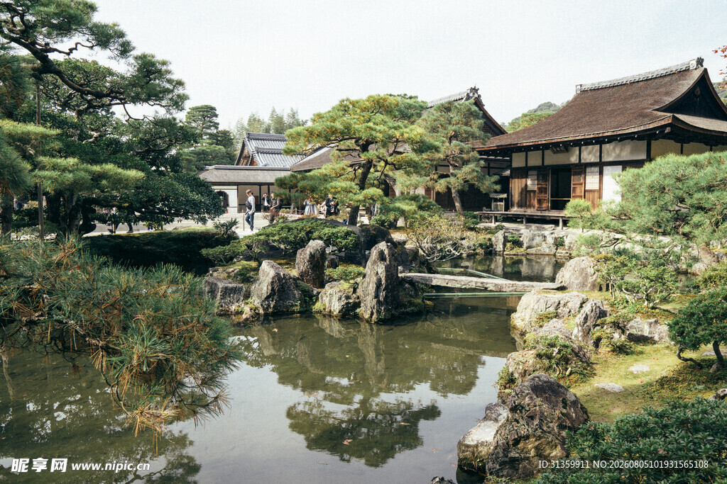 日式庭院景观宁静雅致
