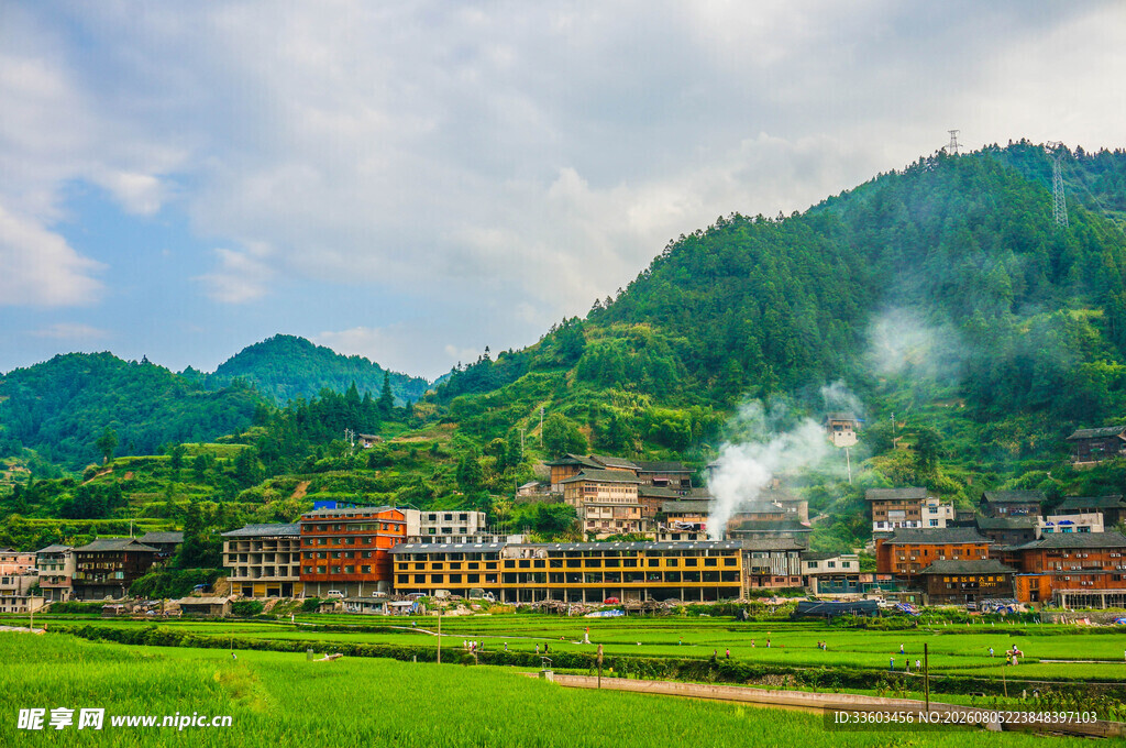 山间村落美景
