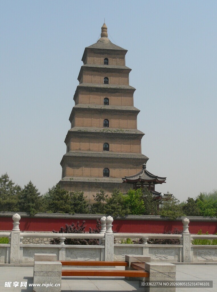 西安大雁塔景观
