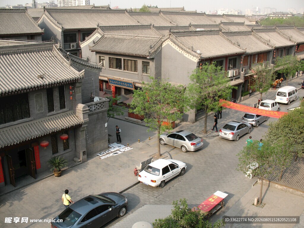 古街车景
