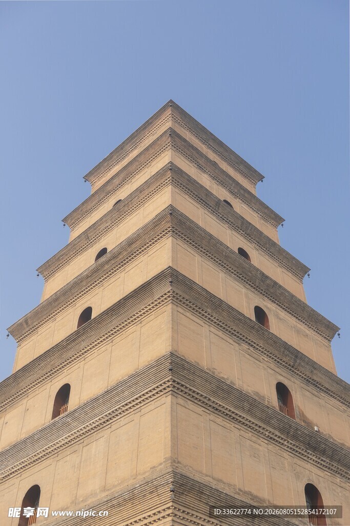 西安大雁塔古建筑风采