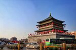 西安钟楼街景