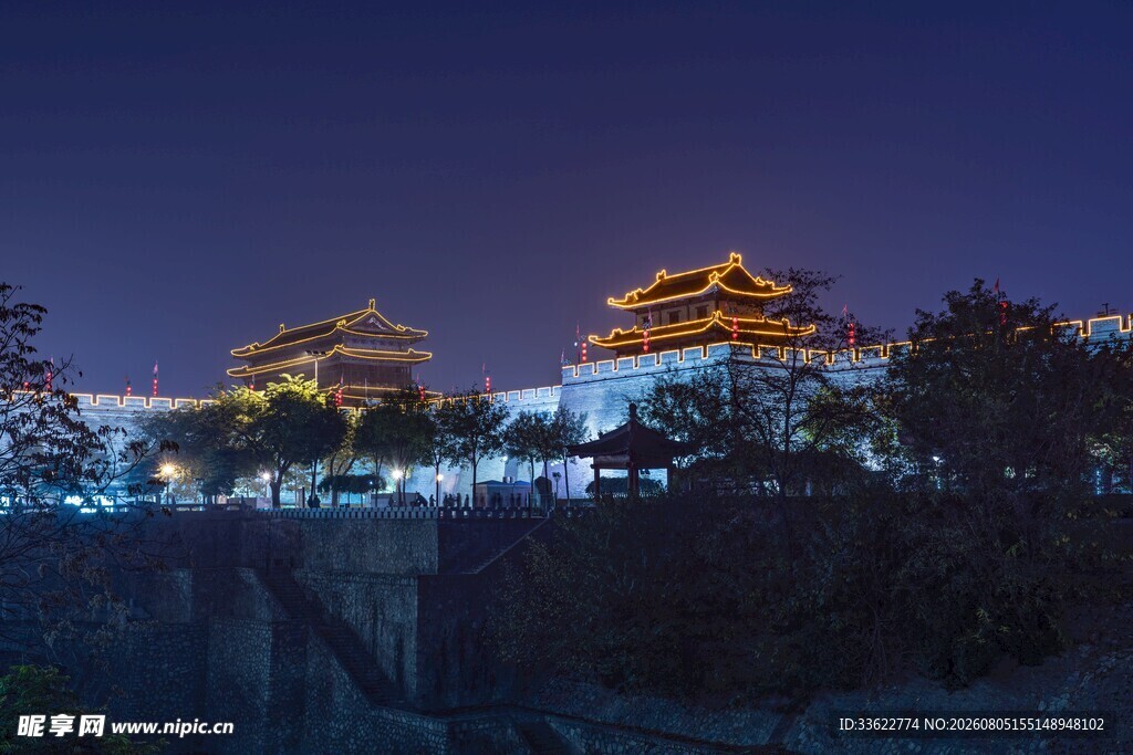 故宫角楼夜景