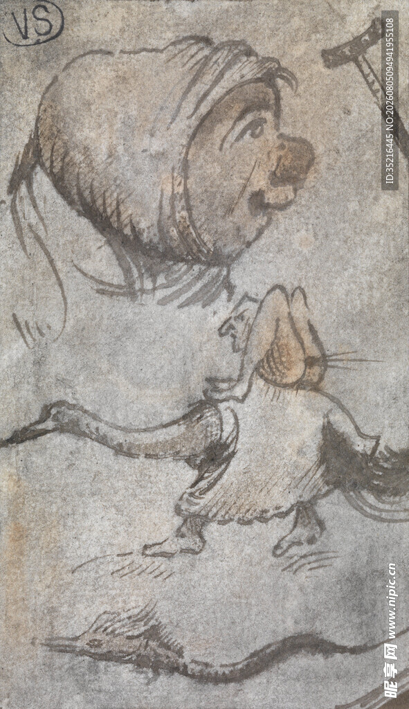 远古狩猎场景岩画