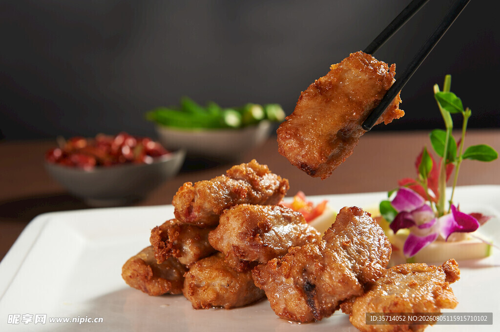 美味香酥炸排骨