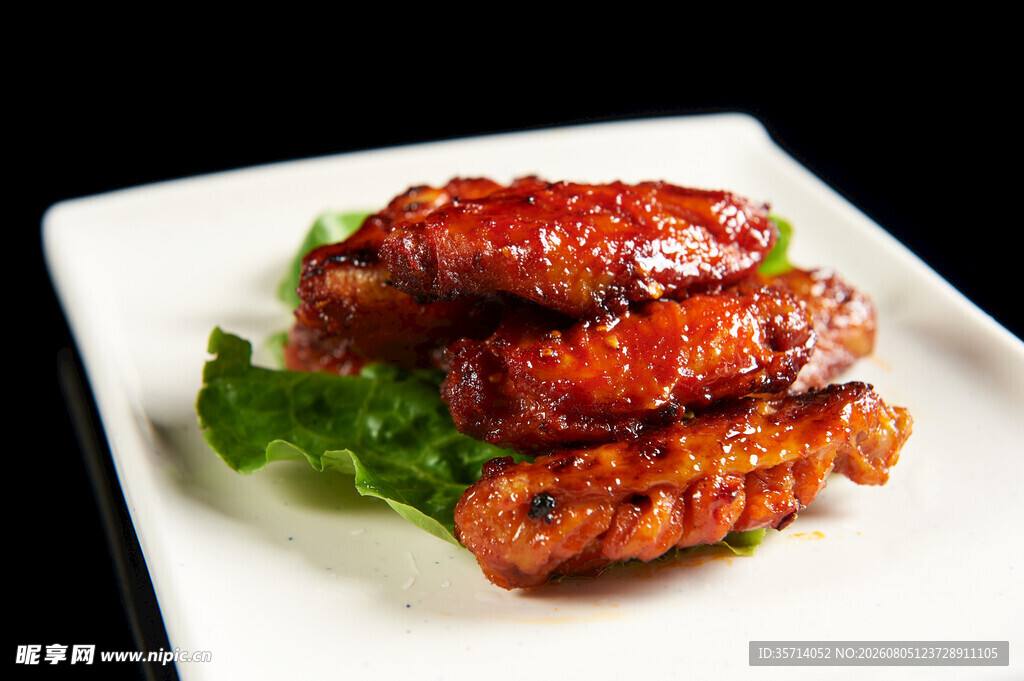 美味酱烤鸡翅