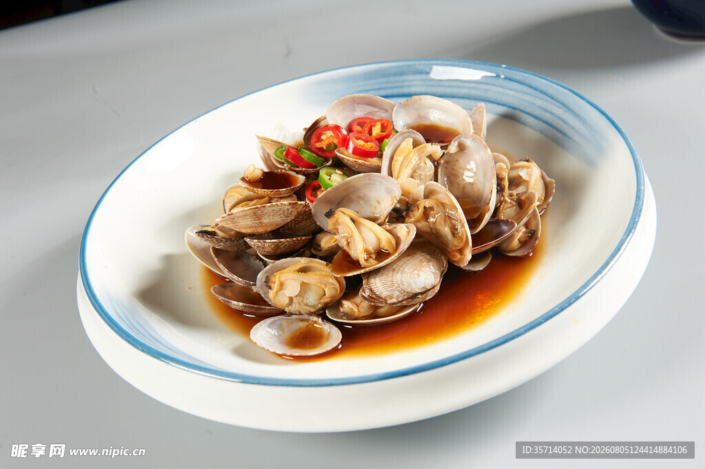 美味花蛤鲜香诱人